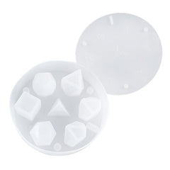 Silicone Dice Making Mold Alphanumeric Resin Dice Molds DIY Mold Kit