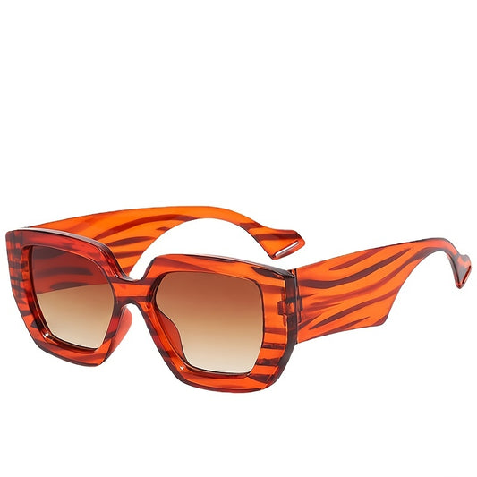 Y2K Square Sunglasses HipHop Beach Party UV400
