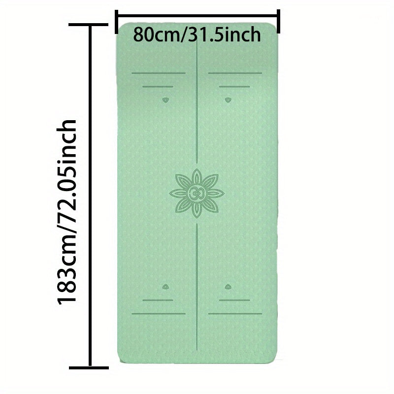 12MM Yoga Mat Non Slip Double Sided Exercise Fitness Mat