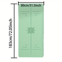 12MM Yoga Mat Non Slip Double Sided Exercise Fitness Mat