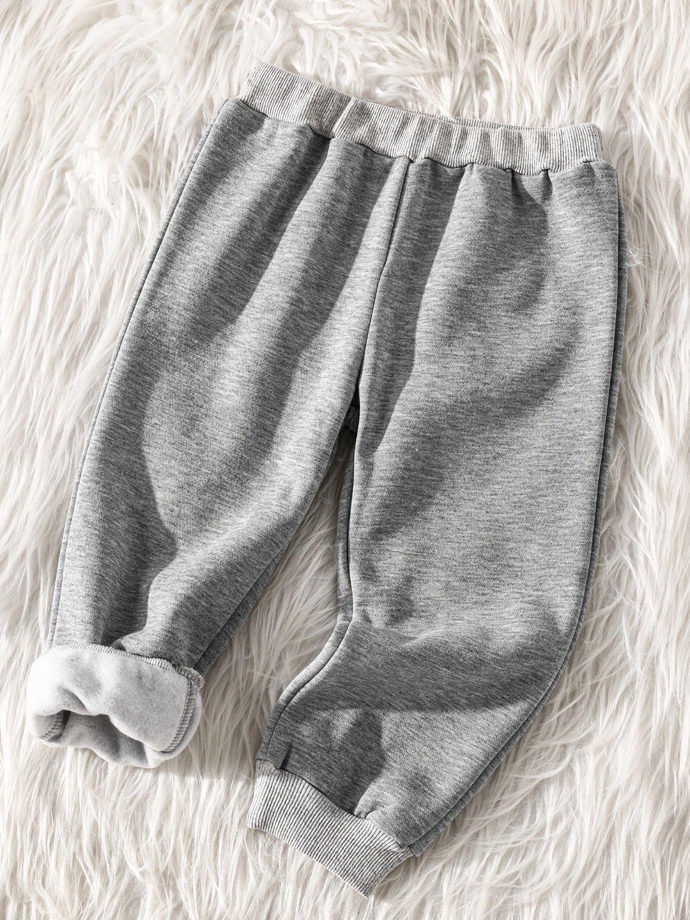 Boys Casual Solid Active Sweatpants Elastic Waist Jogger Sports Pants