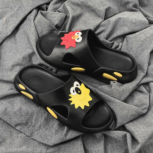 Men's Cartoon Cloud Slides Lightweight Slippers