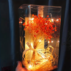 10pcs Copper Wire LED String Lights Fairy Lights Decorative Curtain Star Lights
