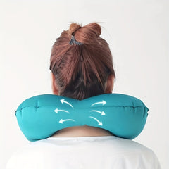 Travel Airplane Pillow Portable U Shape Automatic Pillow