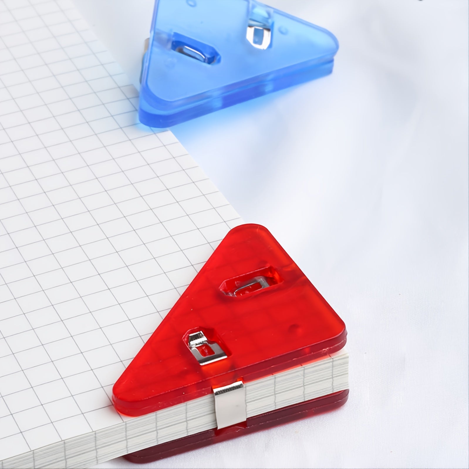 5pcs Transparent File Corner Clip