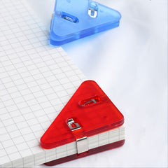 5pcs Transparent File Corner Clip