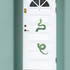 1 Set PET Snake Stencils 300x300mm with Art Paint Brushes