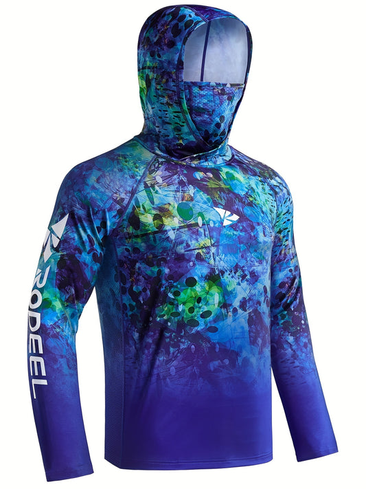 Rodeel Men's Fishing Shirt UPF 50 Sun Protection