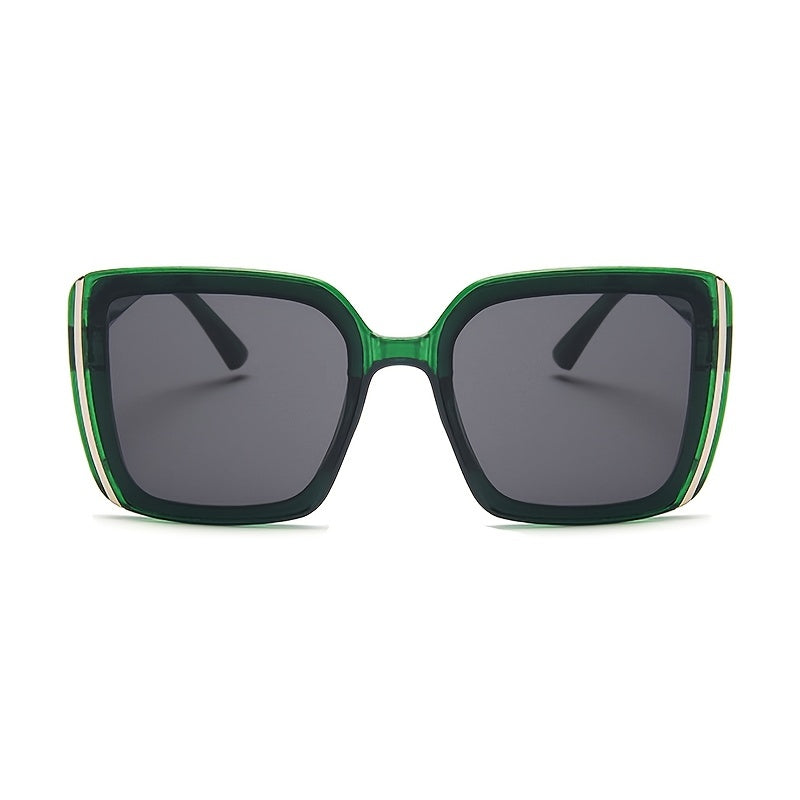 Women Oversize Square Sunglasses Gradient Plastic Female Sun Glasses