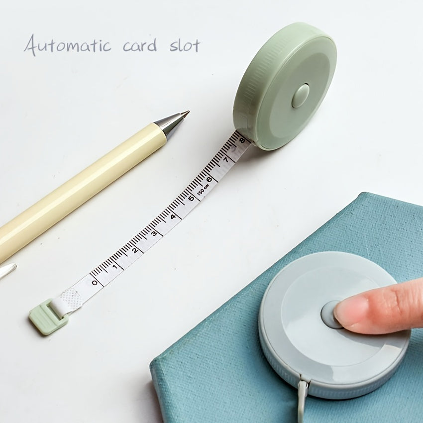 Soft Tape Measure Retractable Body Fabric Sewing Tailor Cloth Knitting