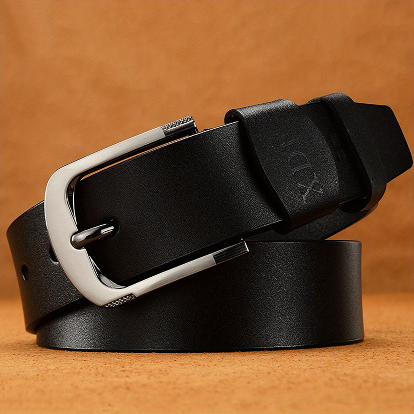 Men's Pin Buckle Work & Business Belt for Dad & Husband