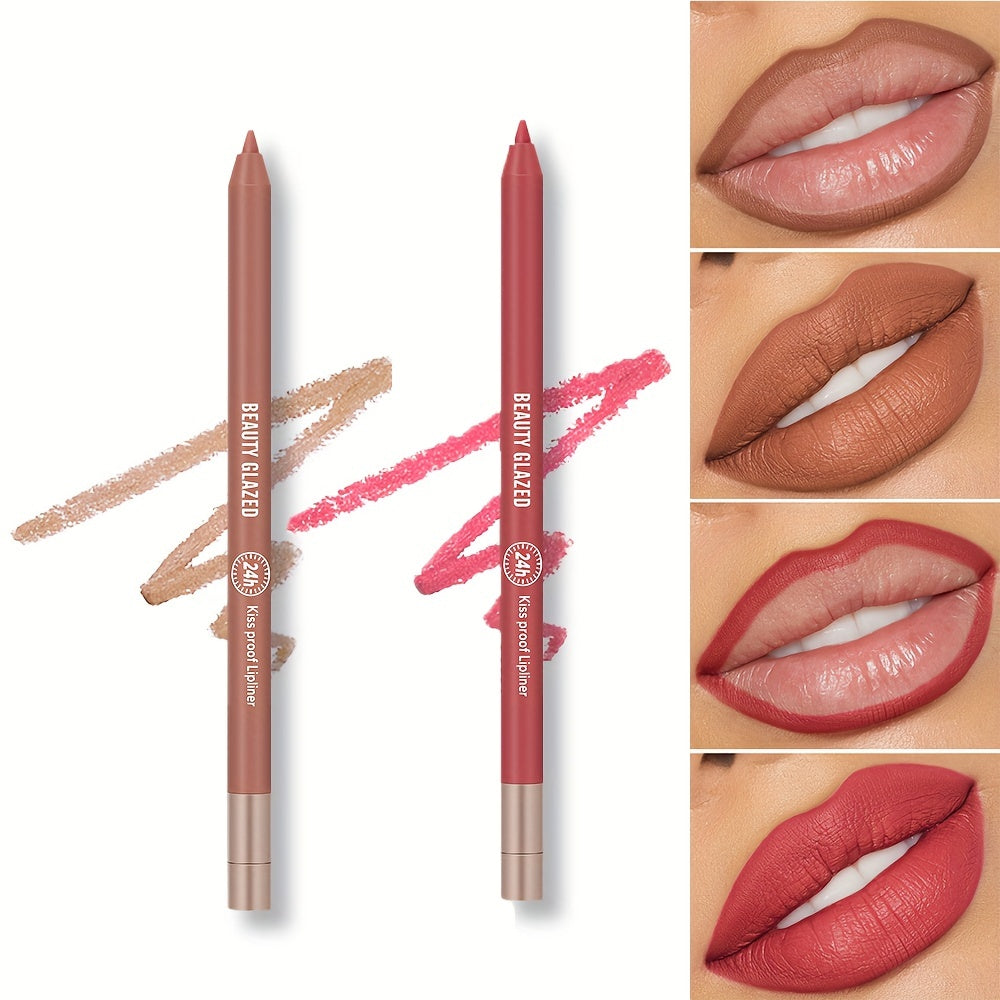 Waterproof Lip Liner Set for Matte Lipstick