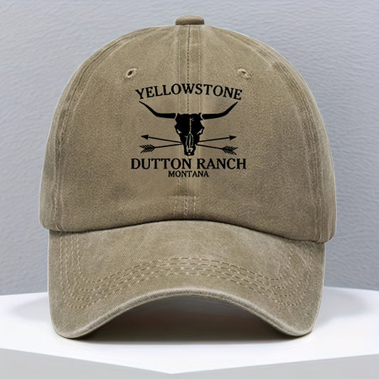Fashionable Sunscreen Baseball Cap Retro Style for Men