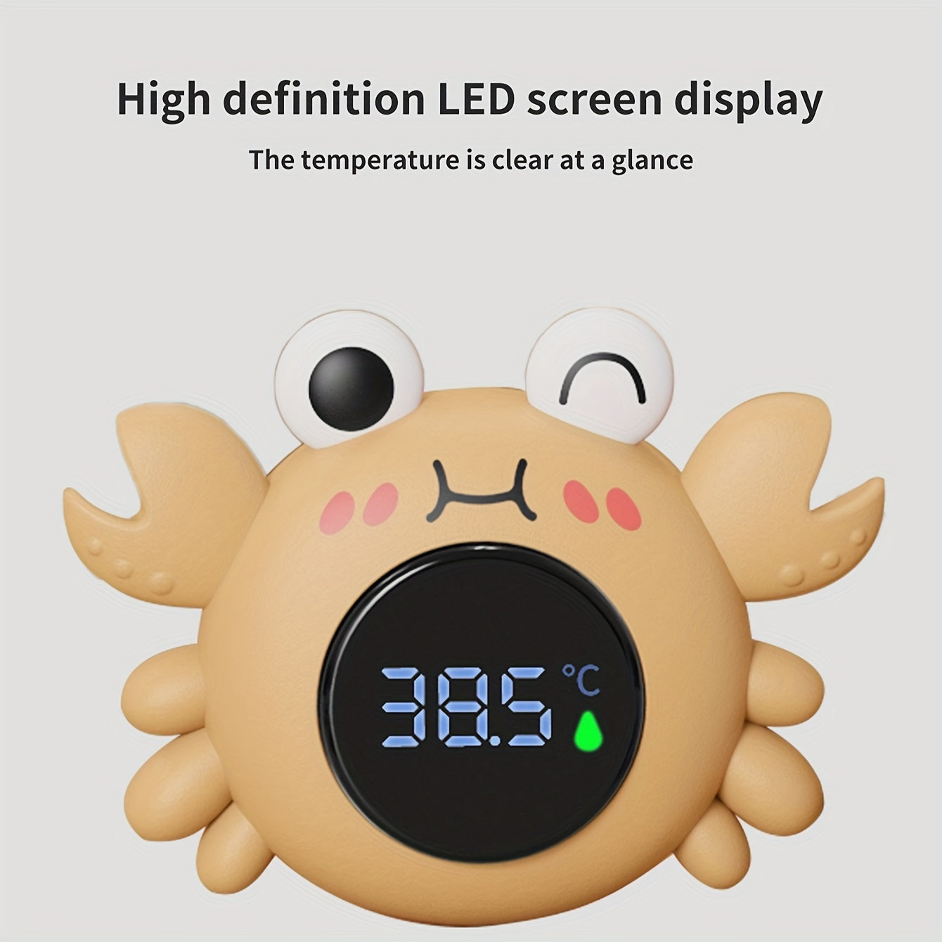 Digital Bath Thermometer Auto On Off MAYAPHILOS Safe Water Temperature Alert