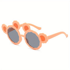 Cartoon Bear Frame Sunglasses UV Protection