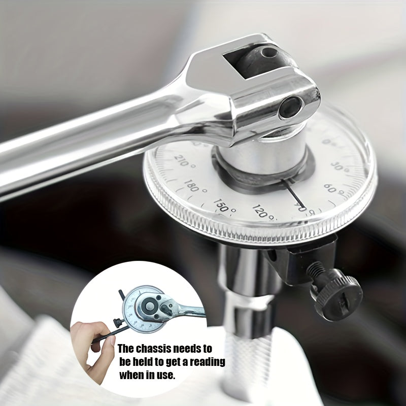 360 Rotary Protractor Angle Measuring Device