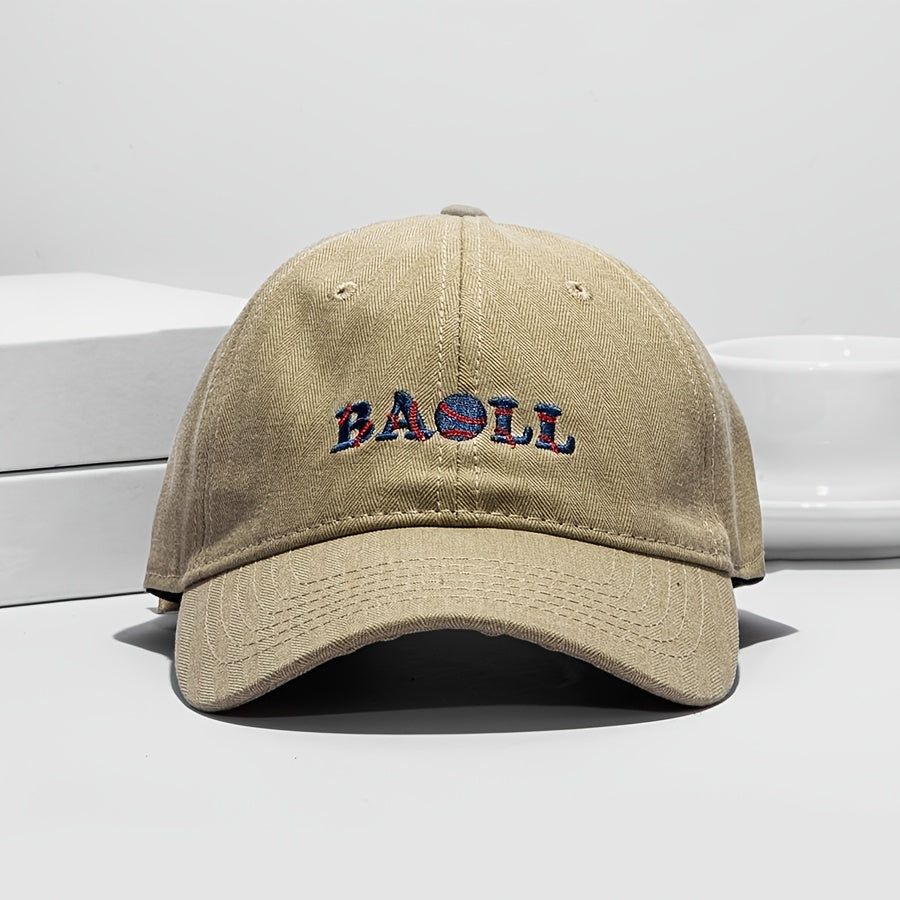 Men's Vintage Knitted Baseball Cap