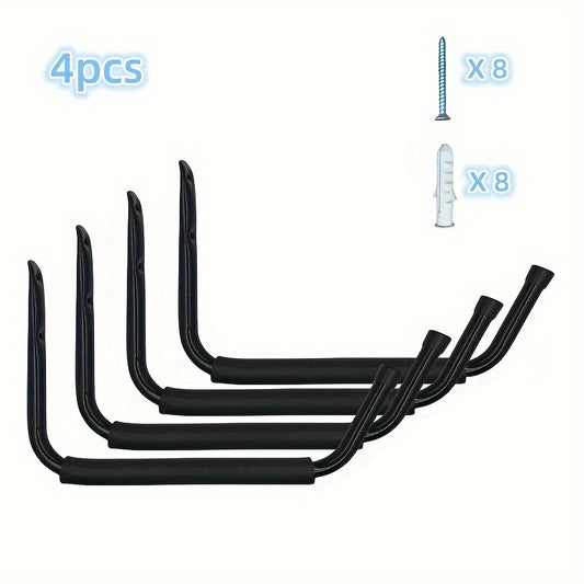 Metal Wall Mounted Storage Hook Rack for Surfboard Snowboard Skateboard