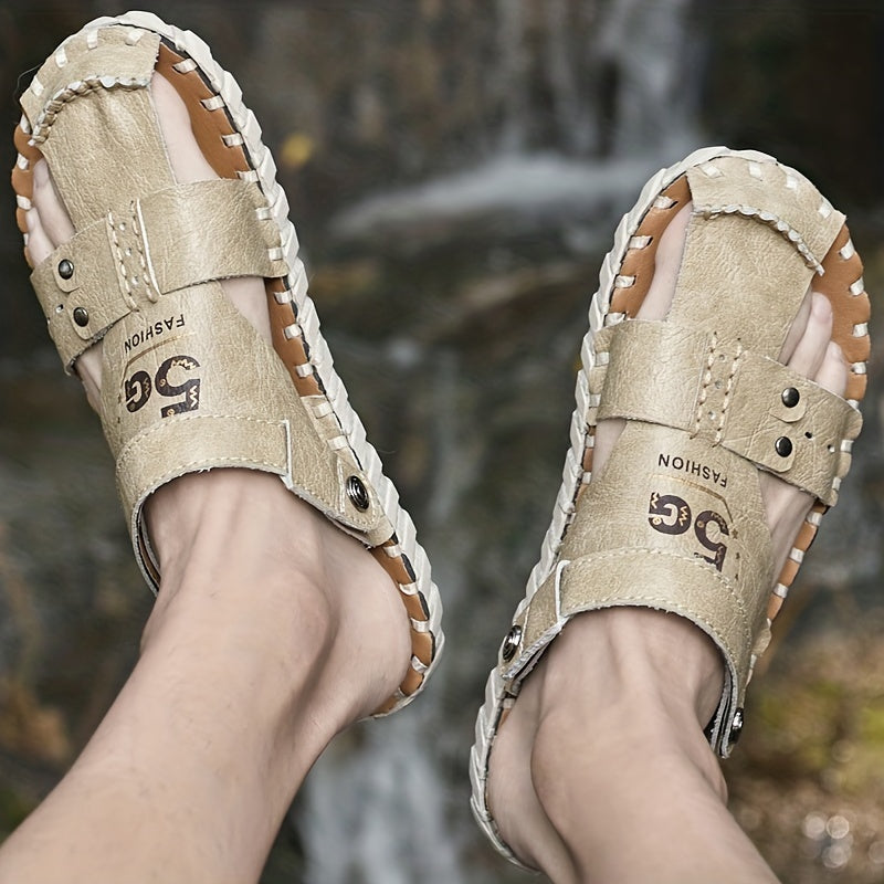 Men's Wear Resistant Sandals Quick Drying Comfy Slides Beach Shoes