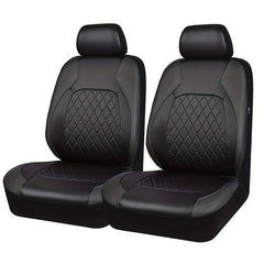 PU Leather Car Seat Cushion Protector Pad Anti Scratch for Sedans SUVs Pickups