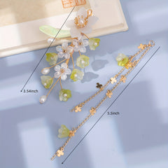 Ancient Style Hairpin Headdress Side Clip Cheongsam Costume Accessories