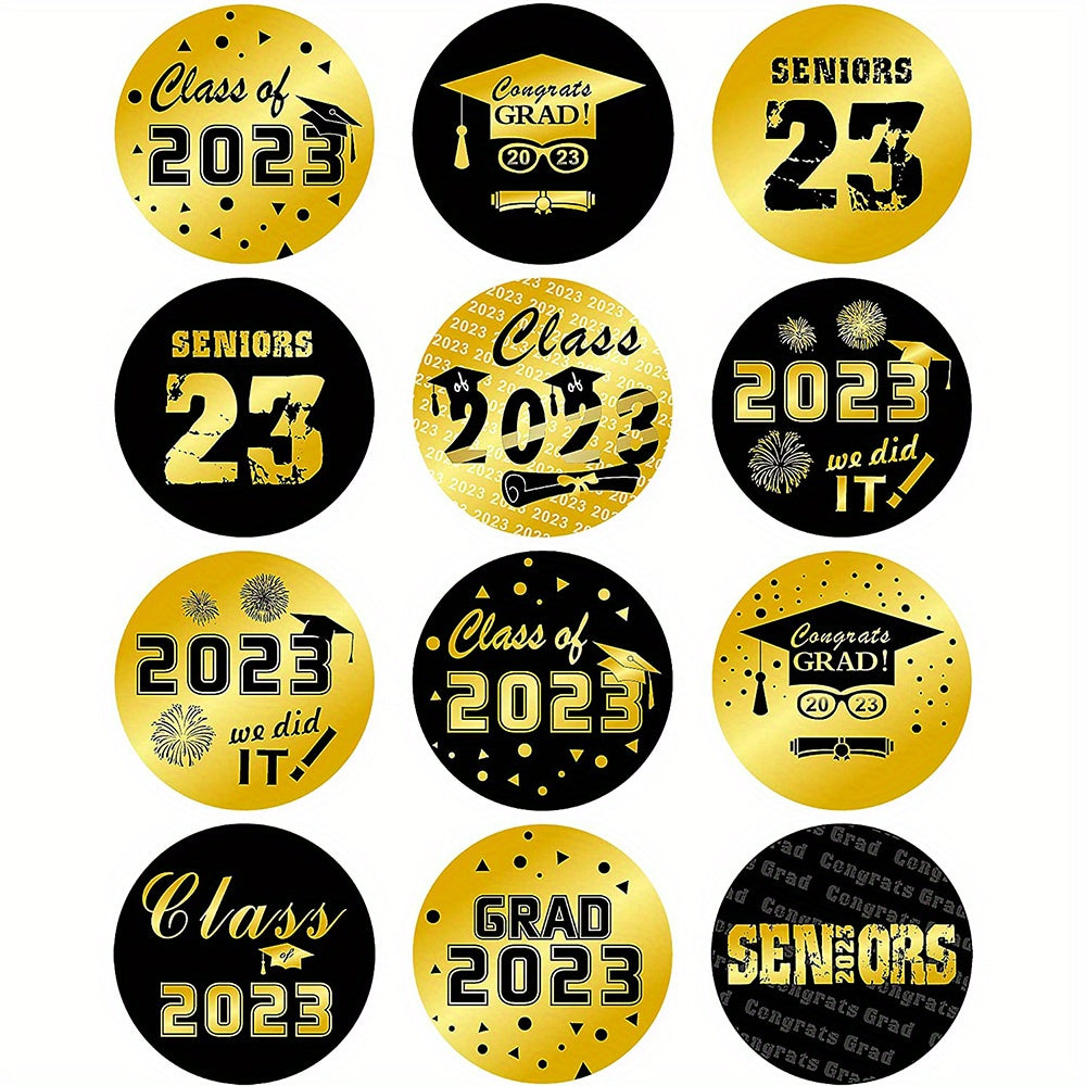 72pc Graduation Stickers - Celebrate Your Success!