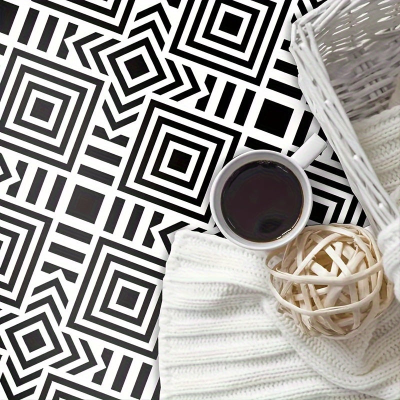 10pcs Waterproof Floor Sticker 0.7mm Thickeness for Home Decoratio
