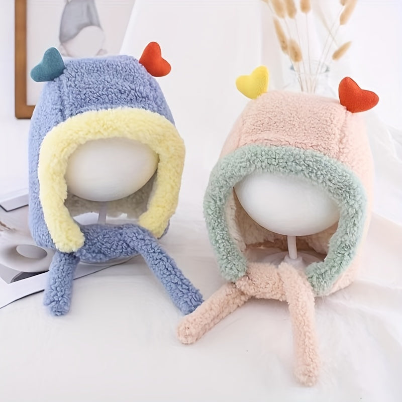 Baby Ear Protection Warm Plush Hat for Winter