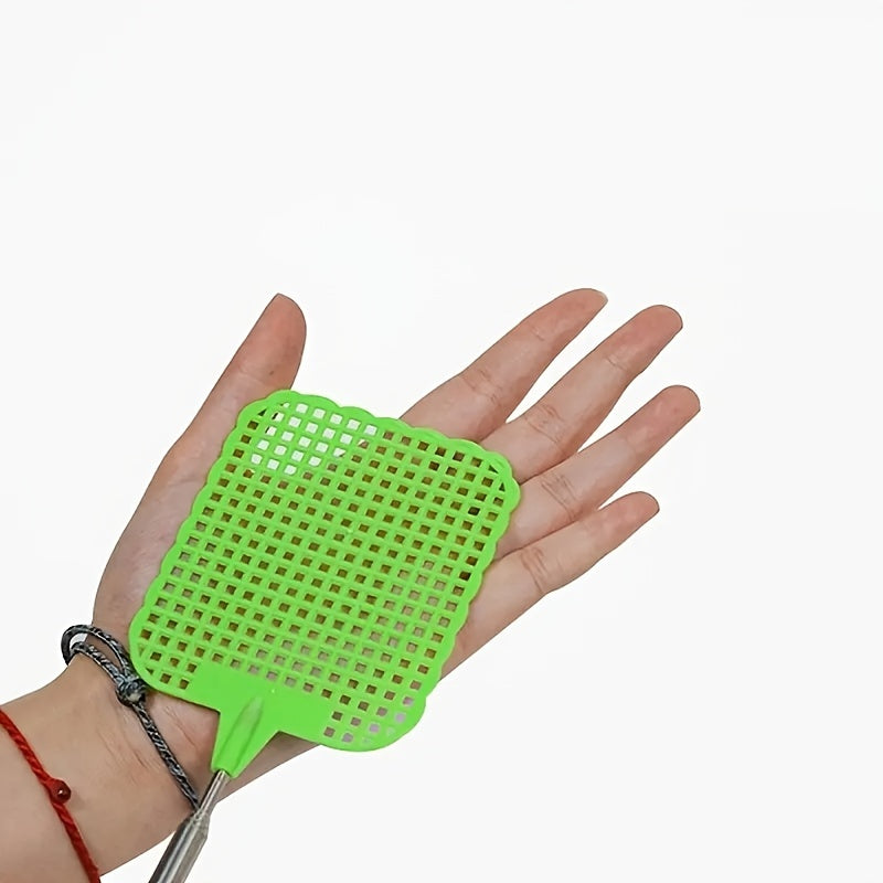 Abalone Shape Mosquito Fly Swatter Extendable Rod