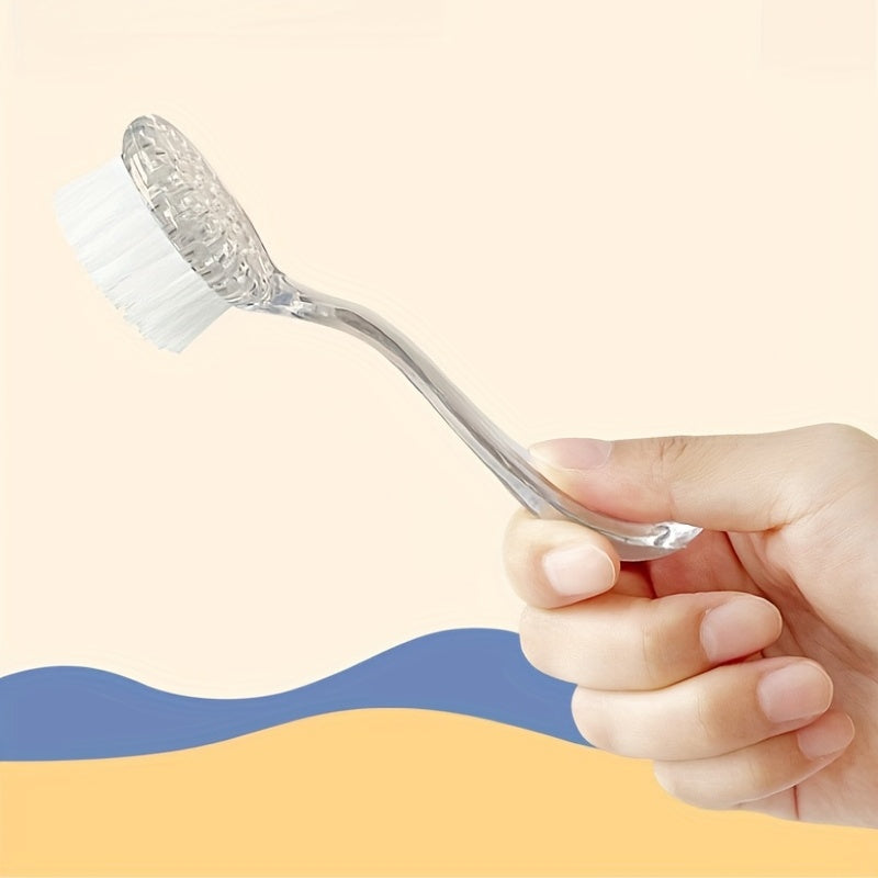 Clear Hamster Massage Brush Small Pet Cleaning Brush