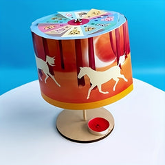 DIY Carousel Kit Science Experiment Tool Enhances Creativity Hands On Skills