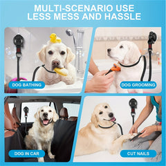 Pet Grooming Suction Cup Hook & Restraint Rope Set