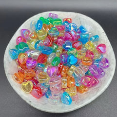 150pcs DIY Heart-shaped Beads Set for Kids Jewelry Making