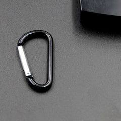 10pcs Aluminum Carabiners for Outdoor Climbing Backpacking