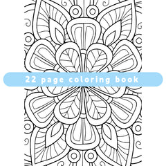 Adult Coloring Book Patterns: Ideal Gift for Friends & Family