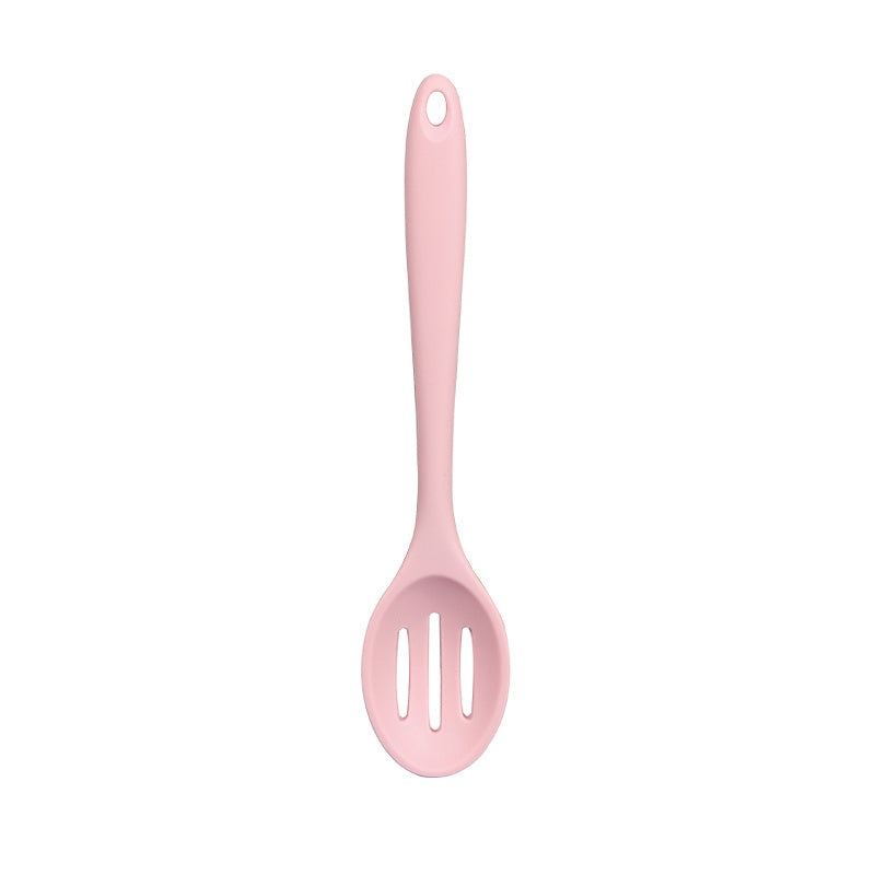 Silicone Skimmer Colander & Slotted Spoon Set for Parties & Catering