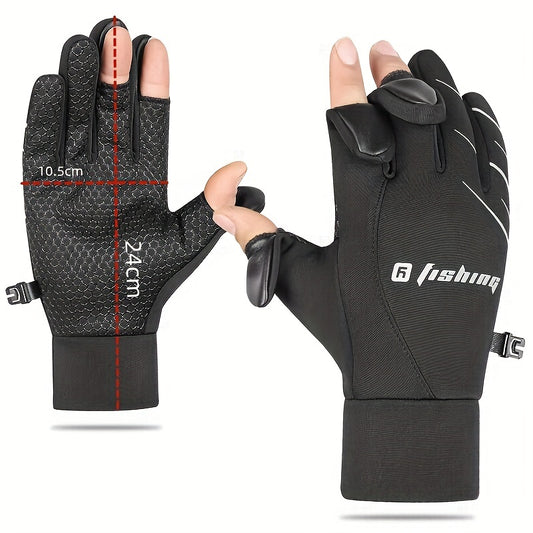 Autumn Winter Non-slip Touch Screen Gloves for Outdoor Skiing Cycling