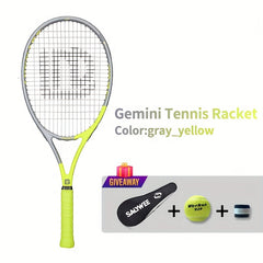 SALYWEE Beginner Tennis Racket Carbon Composite Lightweight Durable with Bag
