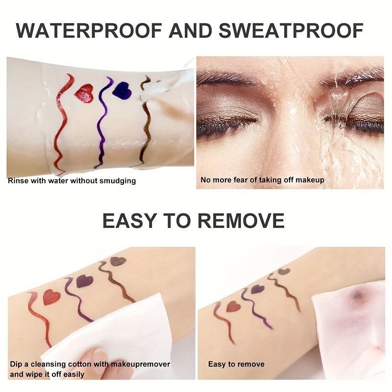 Slender Eyeliner Pen Brown Sweat Proof Smudge Proof