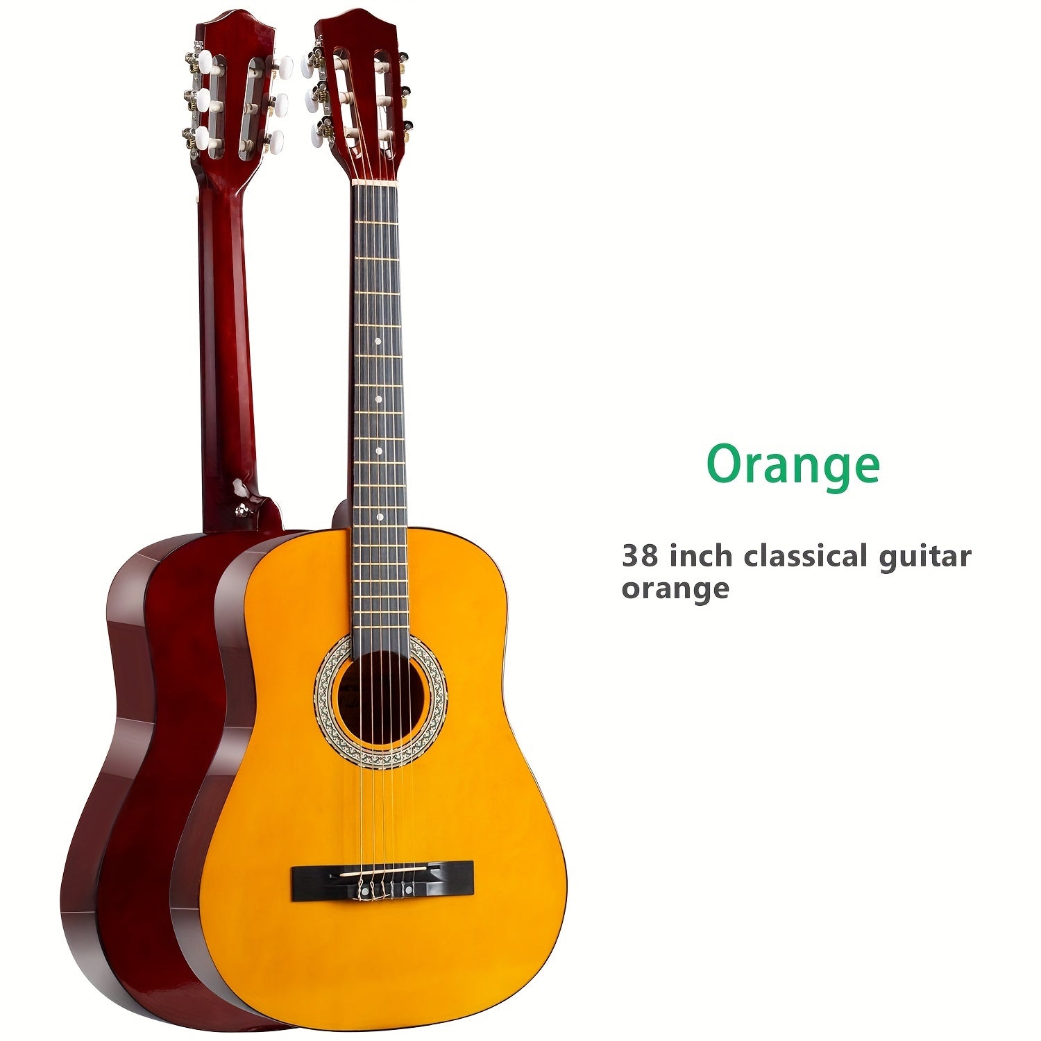 52 Cm Classical Guitar Nylon String Beginner Male Female Practice Left Hand Gift