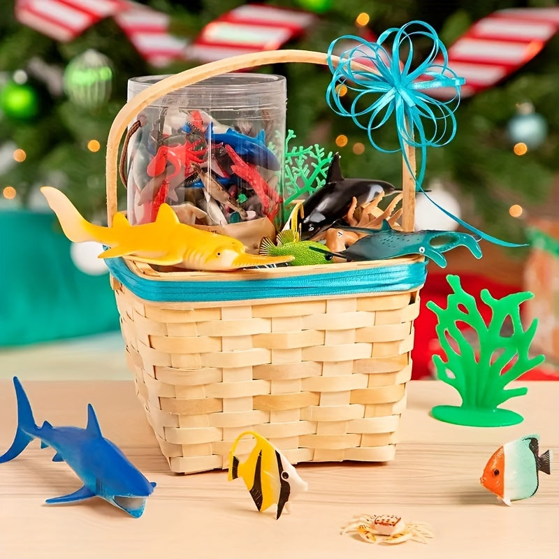 6pcs Mini Ocean Small Fish Soft Glue Children's Toys