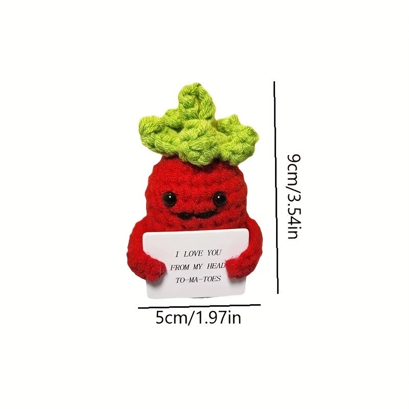 Positive Energy Tomato Doll for Home Decoration and Gifts
