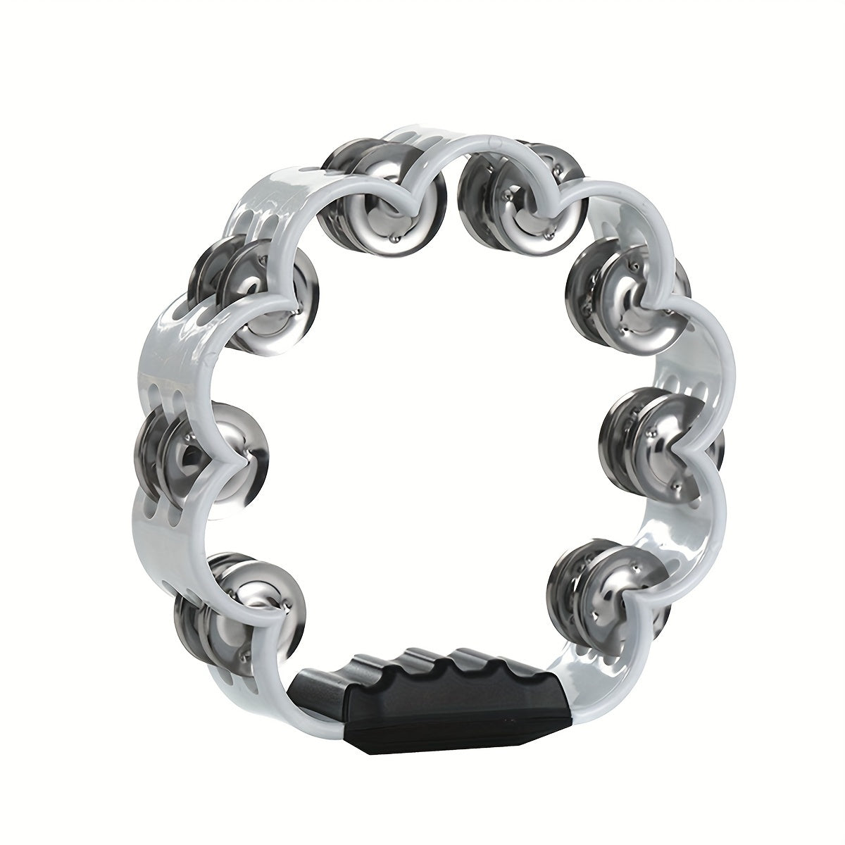 Plastic Tambourines for Adults Flower Shape Percussion Drum