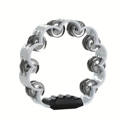 Plastic Tambourines for Adults Flower Shape Percussion Drum