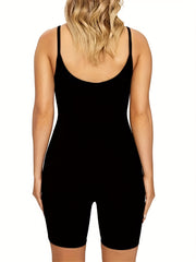 Sexy Bodycon Workout Romper Sleeveless Cami