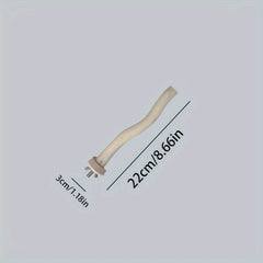Solid Wood Bird Stand Stick Parrot Curved Station Rod for Pet Bird