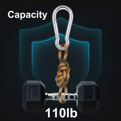 10pcs Stainless Steel Spring Snap Hook Buckle for Outdoor Activities