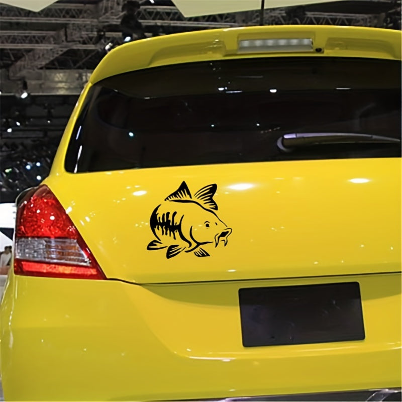 Funny Carp Car Decoration Sticker