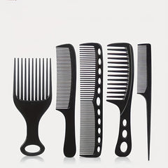 6pcs Hairdressing Comb Set Wide Tooth Double Sided Styling Anti Static