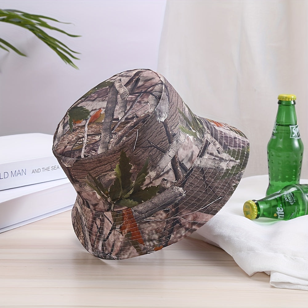Jungle Print Bucket Hat Unisex Outdoor Hat
